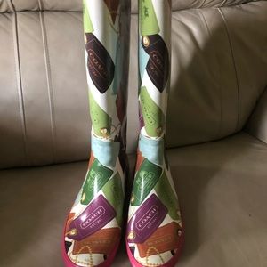 Coach Rain Boots!!